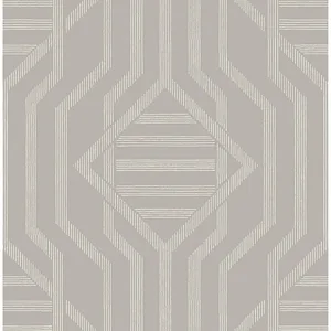 A-Street Prints Essex wallpaper, color Light Grey, SKU 4147-27405