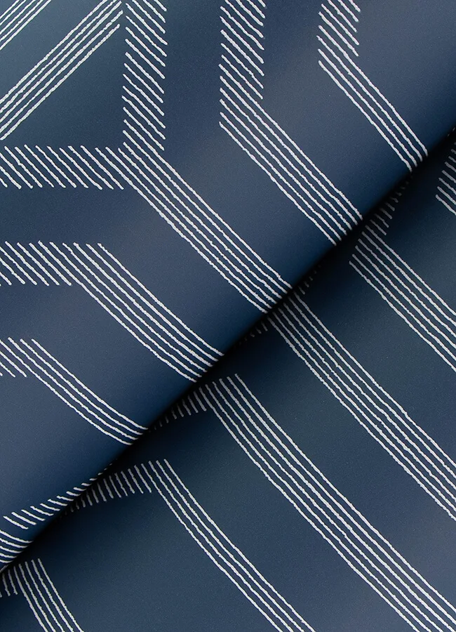 A-Street Prints Essex wallpaper, color Navy, SKU 4147-27402