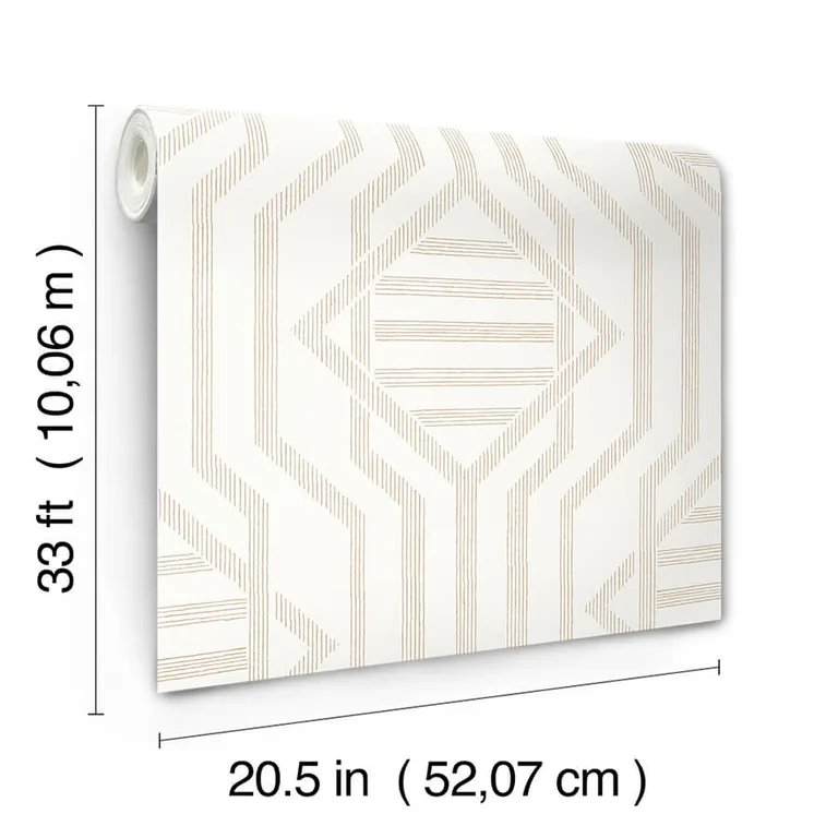 A-Street Prints Essex wallpaper, color Wheat, SKU 4147-27404