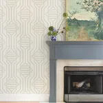 A-Street Prints Essex wallpaper, color Wheat, SKU 4147-27404