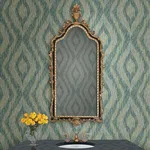 A-Street Prints Ethereal wallpaper, color Green, SKU 2763-24219