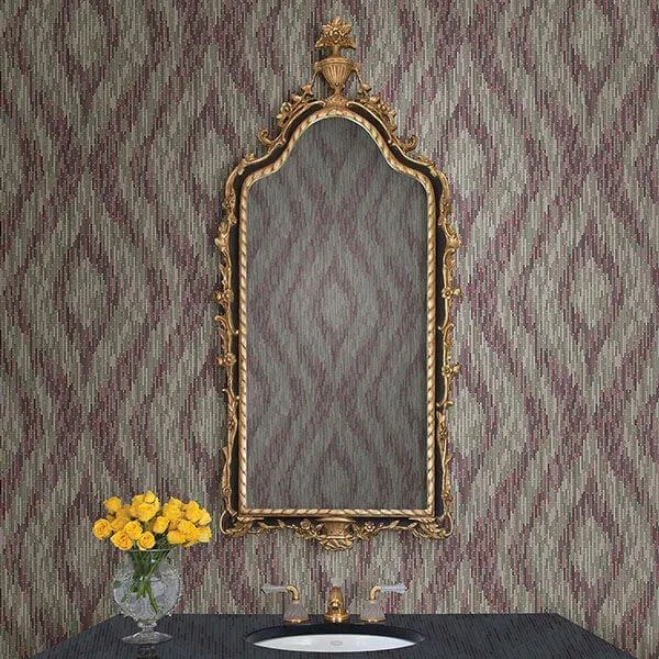 A-Street Prints Ethereal wallpaper, color Purple, SKU 2763-24218
