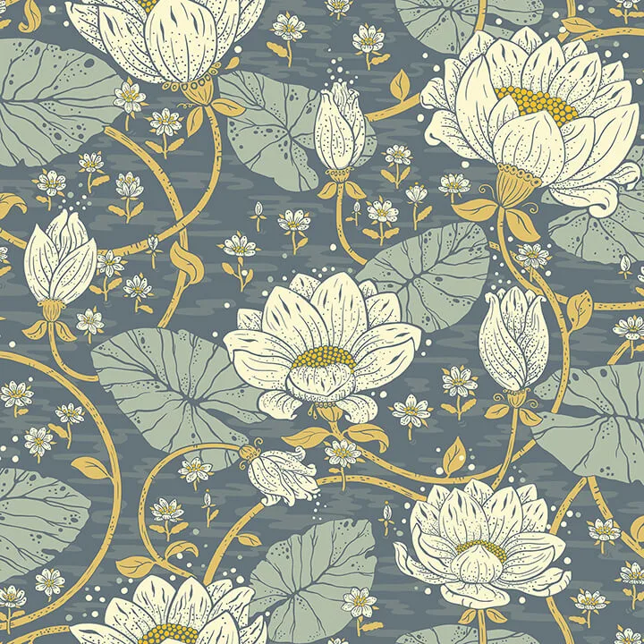 A-Street Prints Eva wallpaper, color Blue, SKU 4080-83122