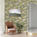 A-Street Prints Eva - Yellow Wallpaper | Buy Online A-Street Prints Eva wallpaper, color Yellow, SKU 4080-83120