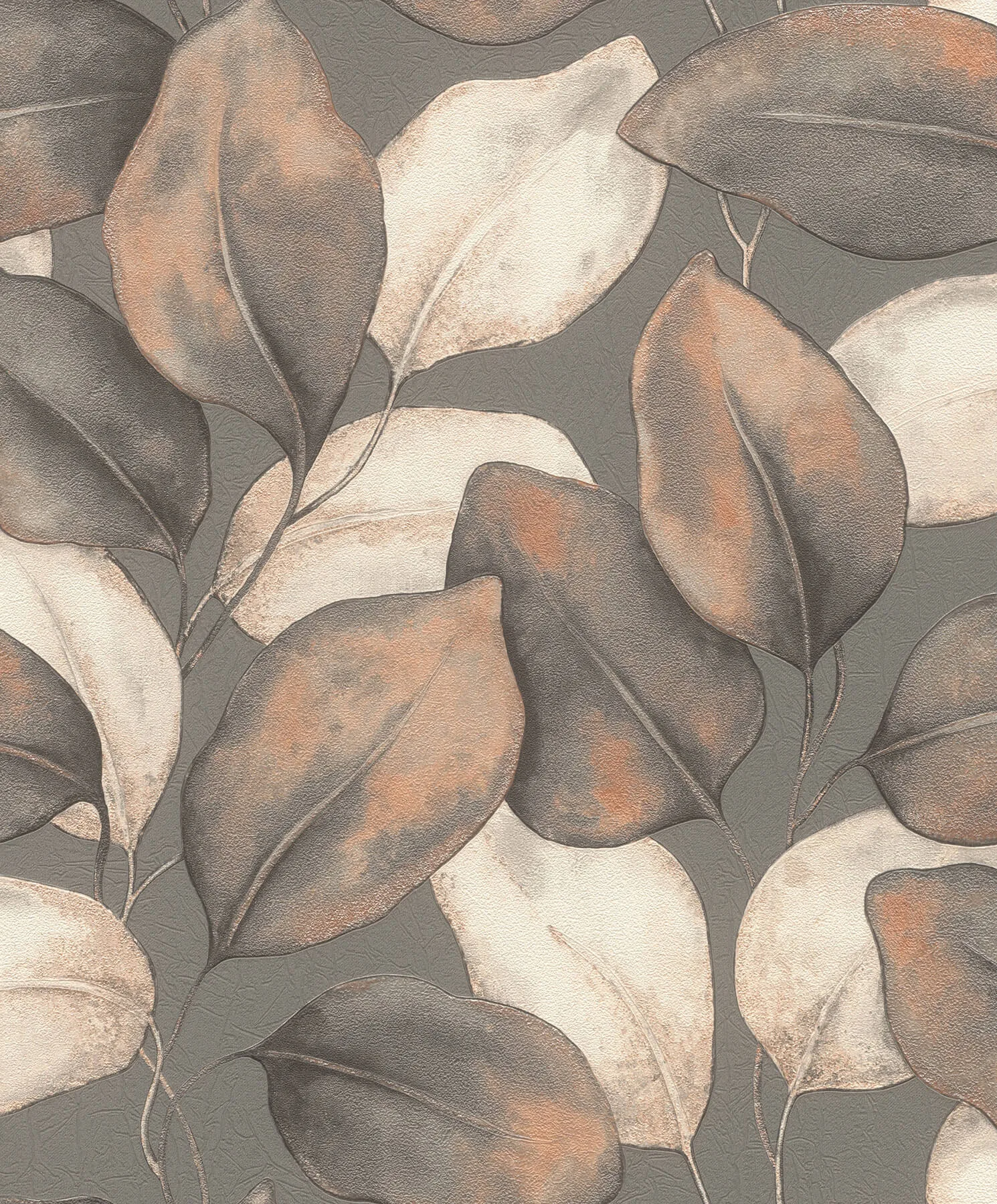 A-Street Prints Evanthe wallpaper, color Charcoal, SKU 4202-659887