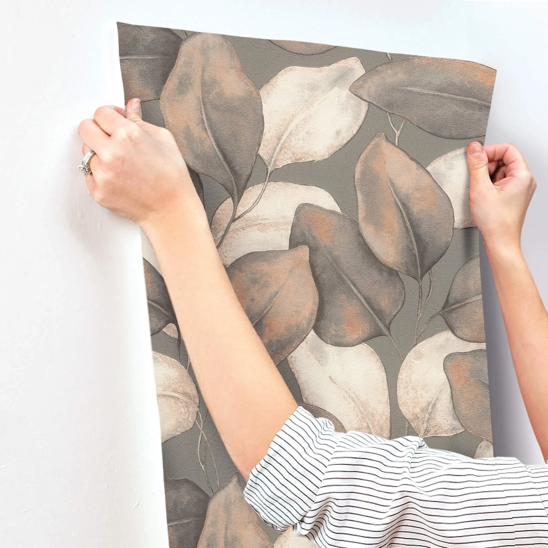 A-Street Prints Evanthe - Charcoal Wallpaper | Buy Online A-Street Prints Evanthe wallpaper, color Charcoal, SKU 4202-659887