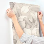 A-Street Prints Evanthe wallpaper, color Grey, SKU 4202-659856