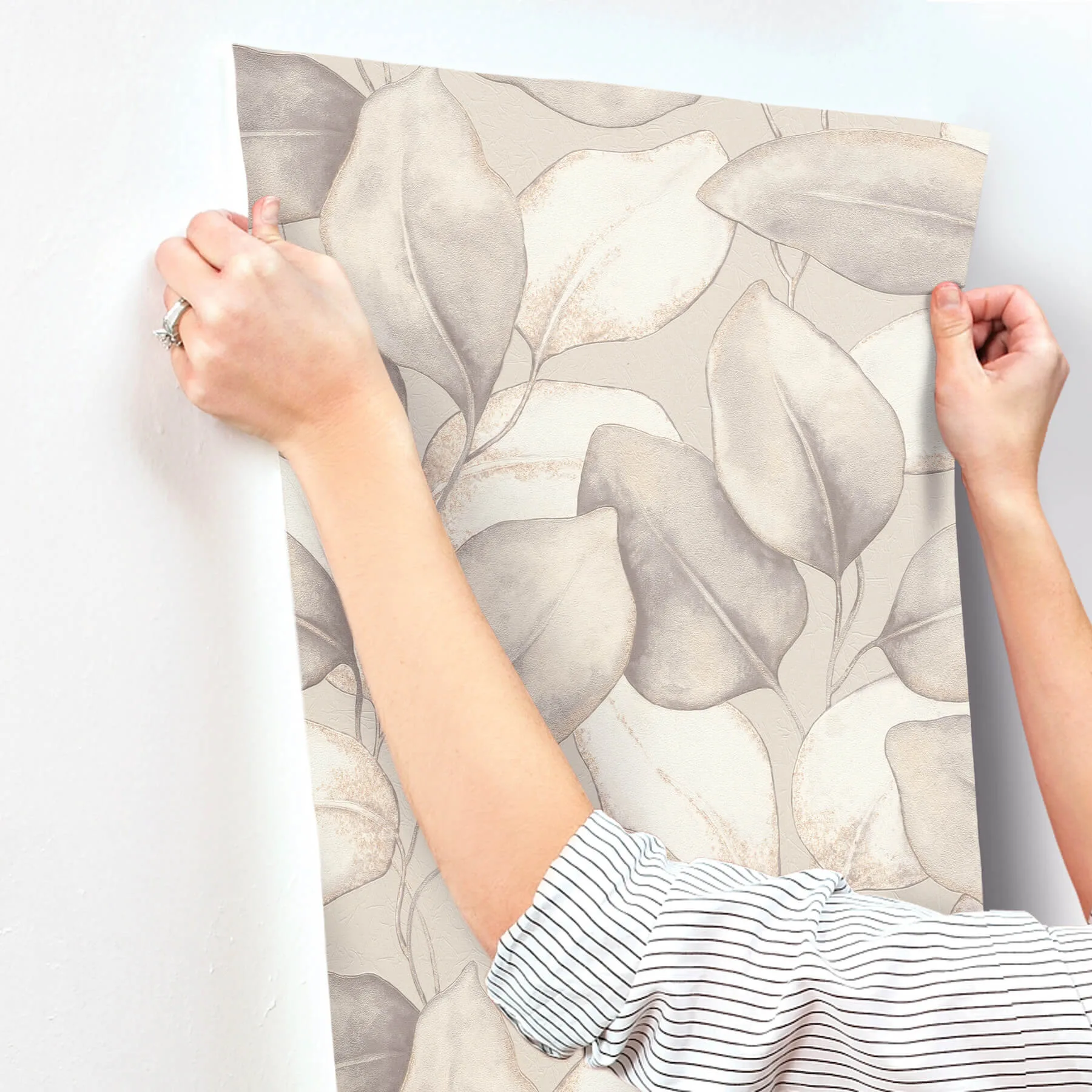 A-Street Prints Evanthe wallpaper, color Grey, SKU 4202-659856