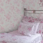 A-Street Prints Everblooming Rosettes wallpaper, color Pink Jam, SKU AST4101
