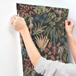 A-Street Prints Everglades - Black Wallpaper | Buy Online A-Street Prints Everglades wallpaper, color Black, SKU 4172-27483
