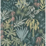 A-Street Prints Everglades wallpaper, color Dark Green, SKU 4172-27480