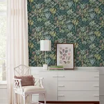 A-Street Prints Everglades wallpaper, color Dark Green, SKU 4172-27480