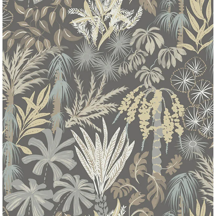 A-Street Prints Everglades wallpaper, color Grey, SKU 4172-27481