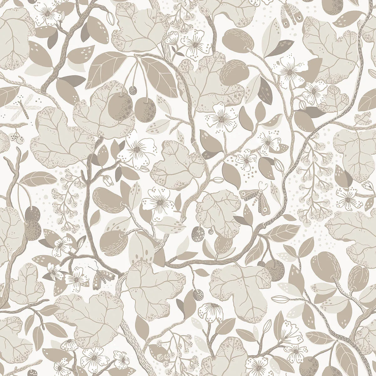 A-Street Prints Ewald wallpaper, color Beige, SKU 2932-65120