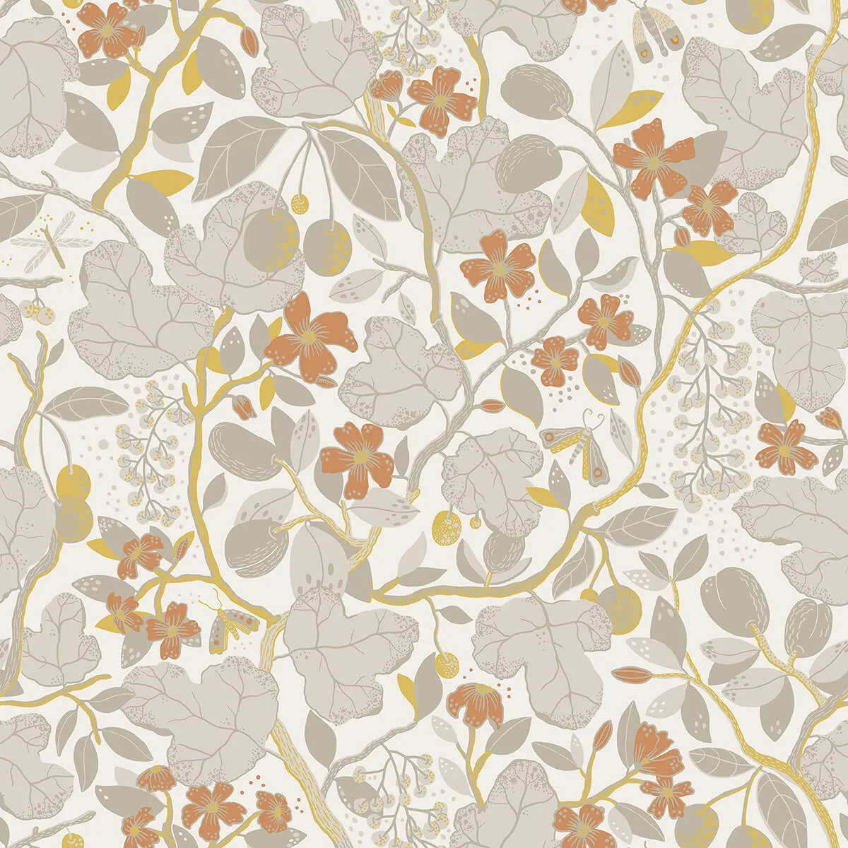 A-Street Prints Ewald wallpaper, color Grey, SKU 2932-65124