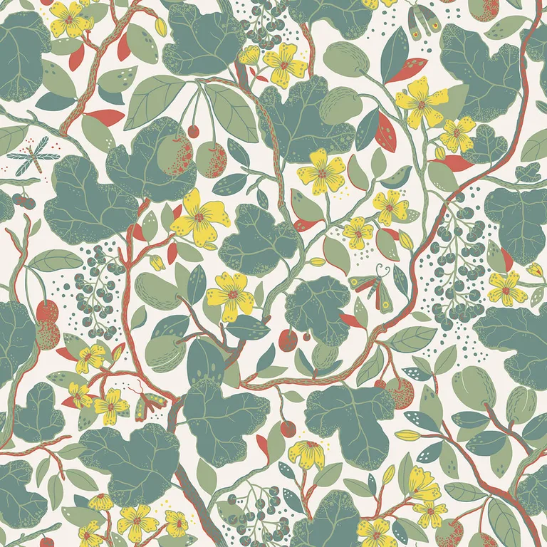 A-Street Prints Ewald wallpaper, color Turquoise, SKU 2932-65123