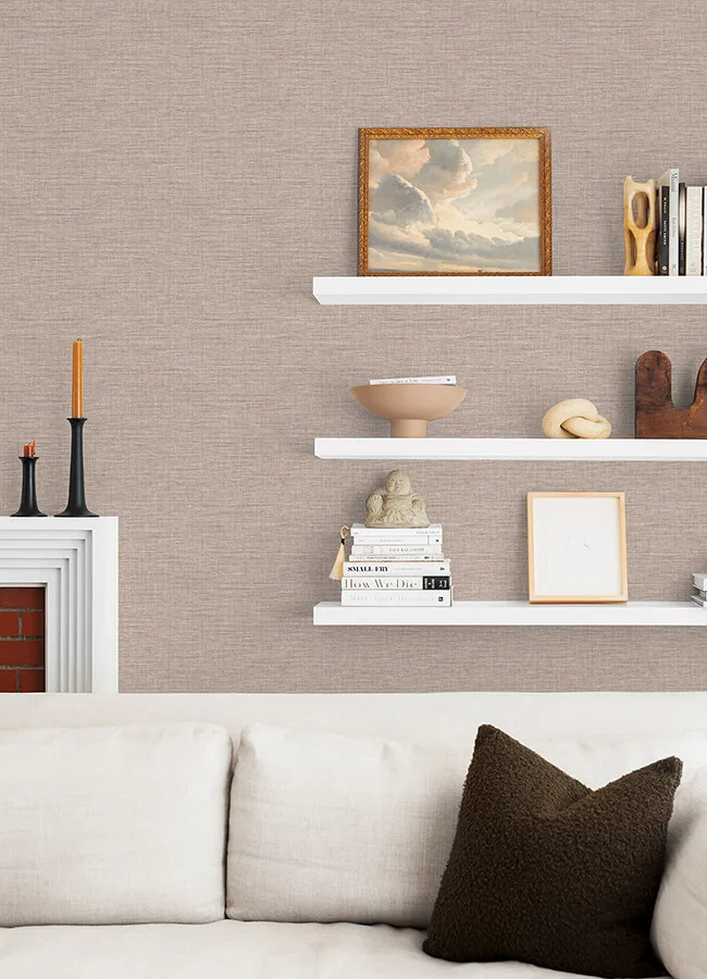 A-Street Prints Exhale wallpaper, color Blush, SKU 4046-26464