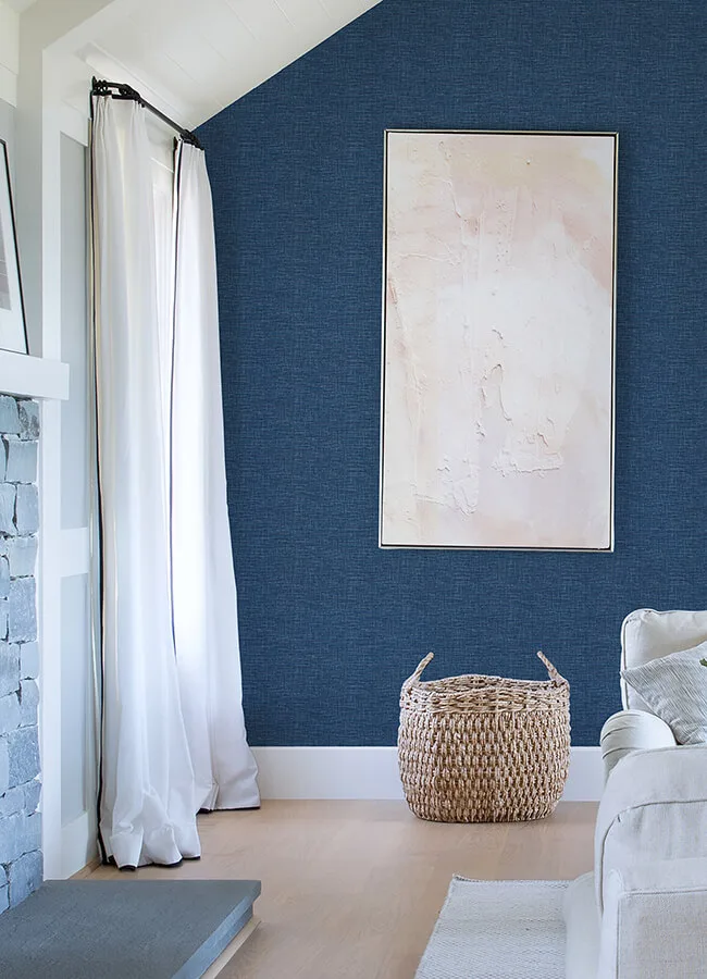 A-Street Prints Exhale - Dark Blue Wallpaper | Buy Online A-Street Prints Exhale wallpaper, color Dark Blue, SKU 4046-24120