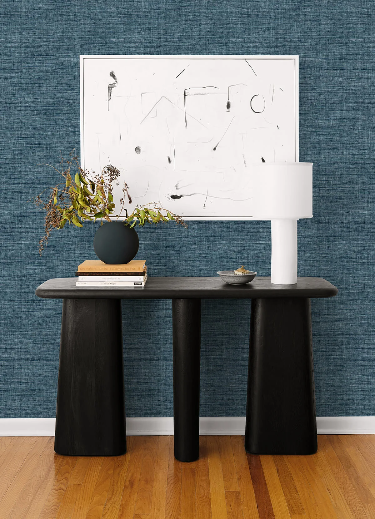 A-Street Prints Exhale - Denim Wallpaper | Buy Online A-Street Prints Exhale wallpaper, color Denim, SKU 4014-26460