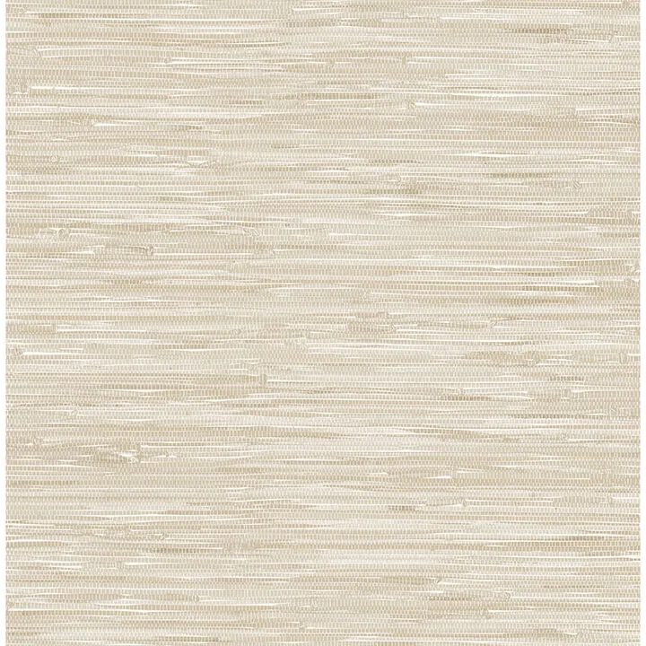 A-Street Prints Exhale Woven Faux Grasscloth wallpaper, color Dove, SKU 4146-27258