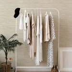 A-Street Prints Exhale Woven Faux Grasscloth wallpaper, color Dove, SKU 4146-27258