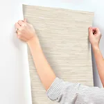A-Street Prints Exhale wallpaper, color Dove, SKU 4147-27258