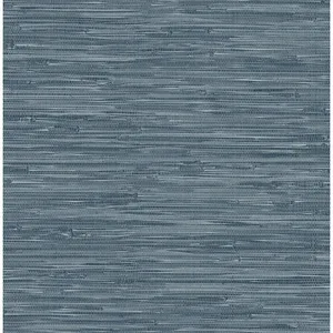 A-Street Prints Exhale wallpaper, color Indigo, SKU 4147-27260