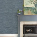 A-Street Prints Exhale - Indigo Wallpaper | Buy Online A-Street Prints Exhale wallpaper, color Indigo, SKU 4147-27260