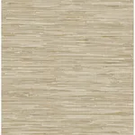 A-Street Prints Exhale Woven Faux Grasscloth wallpaper, color Light Brown, SKU 4146-27259