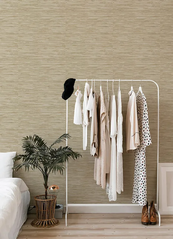 A-Street Prints Exhale wallpaper, color Light Brown, SKU 4147-27259
