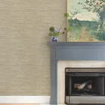 A-Street Prints Exhale wallpaper, color Light Brown, SKU 4147-27259