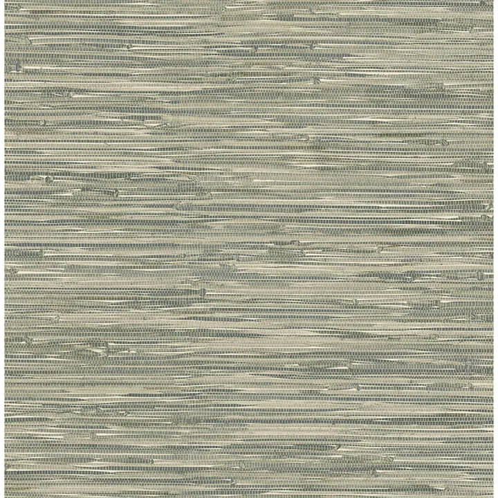 A-Street Prints Exhale Woven Faux Grasscloth wallpaper, color Moss, SKU 4146-27261