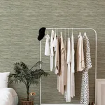 A-Street Prints Exhale wallpaper, color Moss, SKU 4147-27261