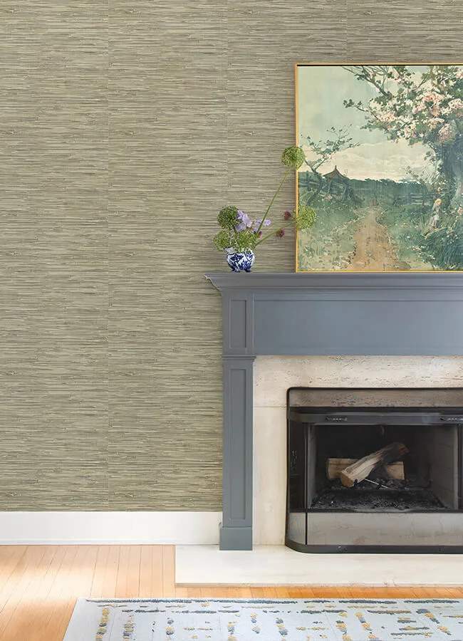 A-Street Prints Exhale wallpaper, color Olive, SKU 4147-27262