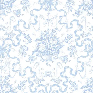 A-Street Prints Fairytale wallpaper, color Blissful Blue, SKU AST6272