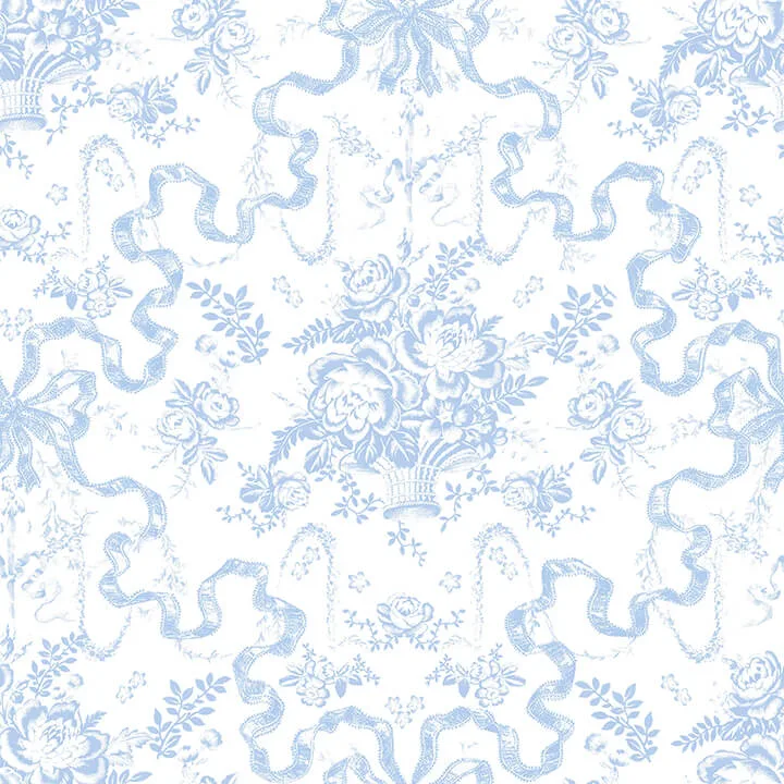 A-Street Prints Fairytale wallpaper, color Blissful Blue, SKU AST6272