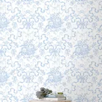A-Street Prints Fairytale wallpaper, color Blissful Blue, SKU AST6272