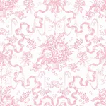 A-Street Prints Fairytale wallpaper, color Peony Pink, SKU AST6271