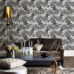 A-Street Prints Fanciful - Black Wallpaper | Buy Online A-Street Prints Fanciful wallpaper, color Black, SKU 2763-24206