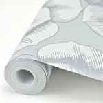 A-Street Prints Fanciful wallpaper, color Silver, SKU 2763-24240