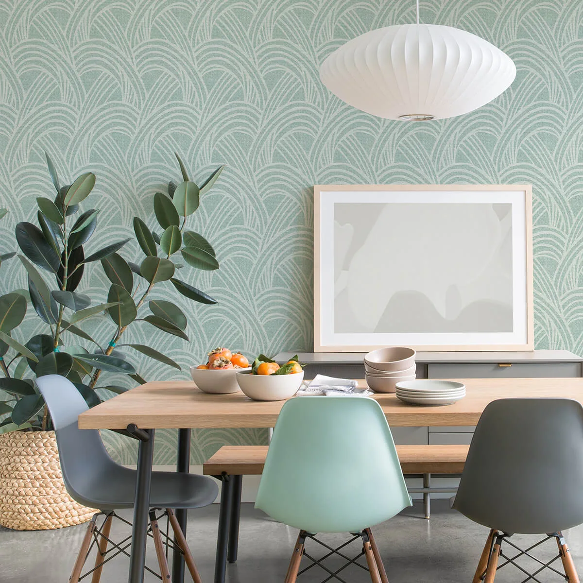 A-Street Prints Farrah wallpaper, color Green, SKU 2975-26218