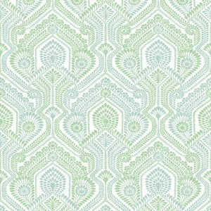 A-Street Prints Fernback wallpaper, color Green, SKU 4074-26614