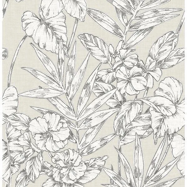 A-Street Prints Fiji wallpaper, color Beige, SKU 2744-24104