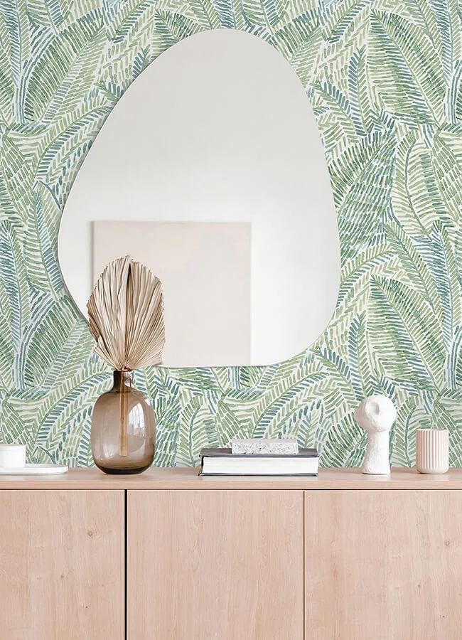A-Street Prints Fildia - Green Wallpaper | Buy Online A-Street Prints Fildia wallpaper, color Green, SKU 4121-26953