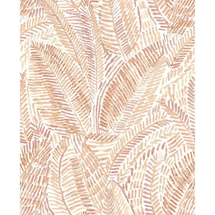 A-Street Prints Fildia wallpaper, color Orange, SKU 4121-26949