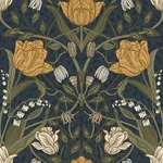 A-Street Prints Filippa - Navy Wallpaper | Buy Online A-Street Prints Filippa wallpaper, color Navy, SKU 4080-44106