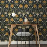 A-Street Prints Filippa - Navy Wallpaper | Buy Online A-Street Prints Filippa wallpaper, color Navy, SKU 4080-44106