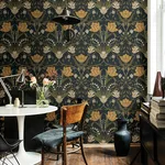 A-Street Prints Filippa - Navy Wallpaper | Buy Online A-Street Prints Filippa wallpaper, color Navy, SKU 4080-44106