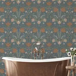 A-Street Prints Fillippa - Blue Wallpaper | Buy Online A-Street Prints Fillippa wallpaper, color Blue, SKU 4080-33009