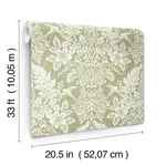 A-Street Prints Finch - Light Green Wallpaper | Buy Online A-Street Prints Finch wallpaper, color Light Green, SKU 4173-27620